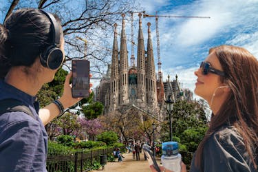 Sagrada Familia zelfgeleide wandeling door Gaudí’s geheime verhalen
